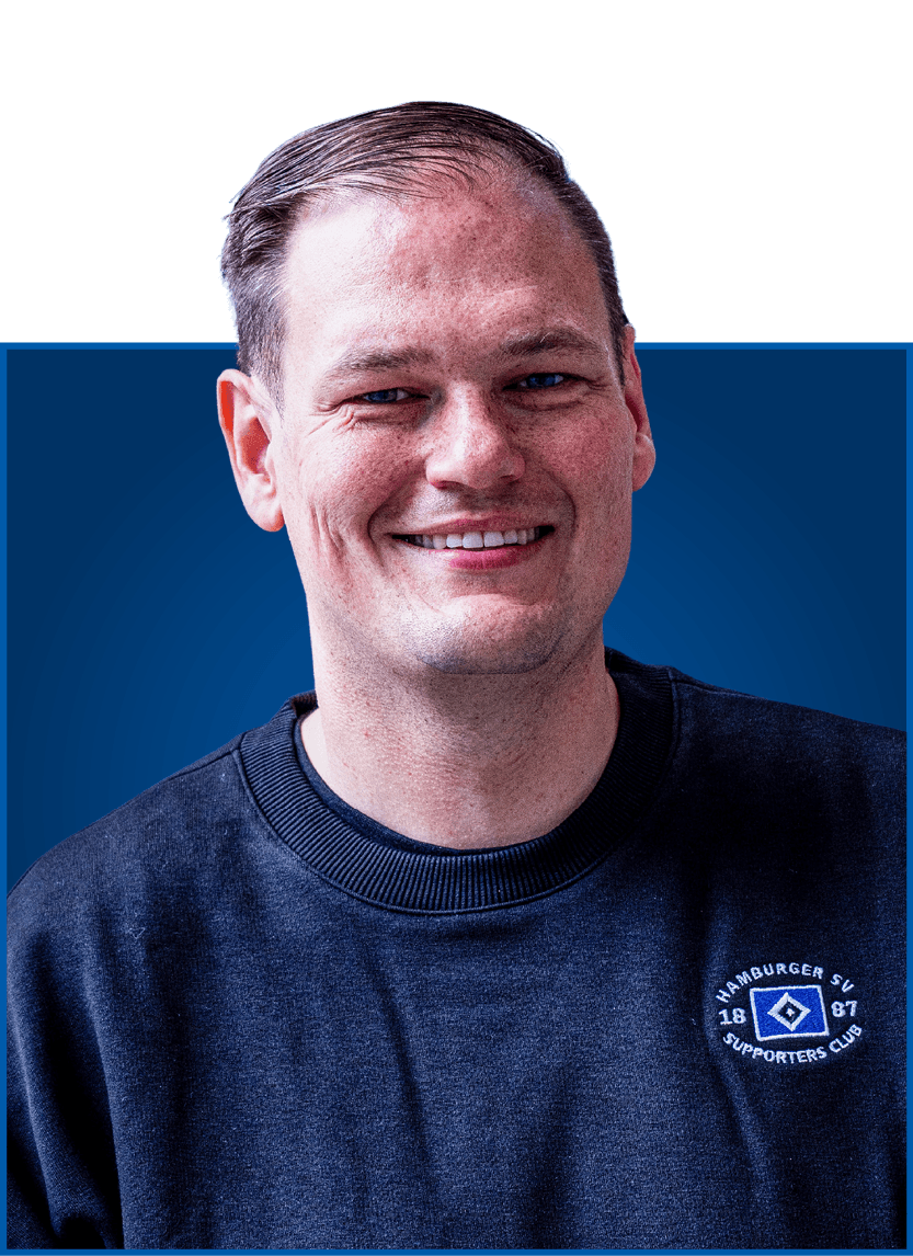Michael Harms, Mitglied der Abteilungsleitung HSV Supporters Club, Vorstand HSV Supporters Trust, Teil der Arbeitsgruppe Supporters Trust, Gründungsmitglied